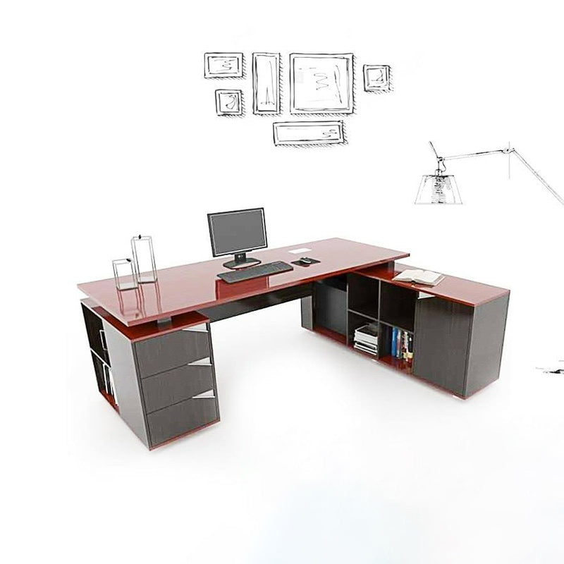 Executive L-Shaped Office Desk