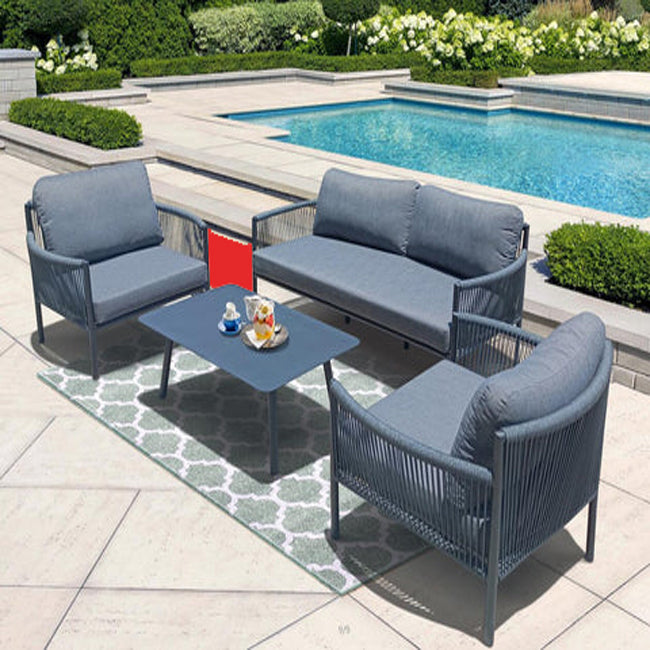 Azure Haven Rattan Lounge Set