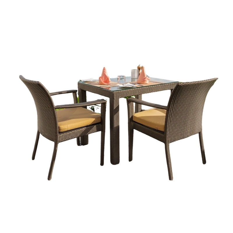 Tropical Paradise Rattan Dining Set