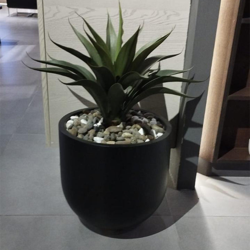 Classic Black Fiber Planter