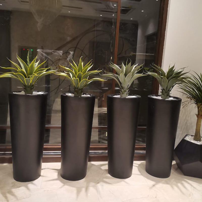 Premium Imported Tall Cylinder Fiber Planter